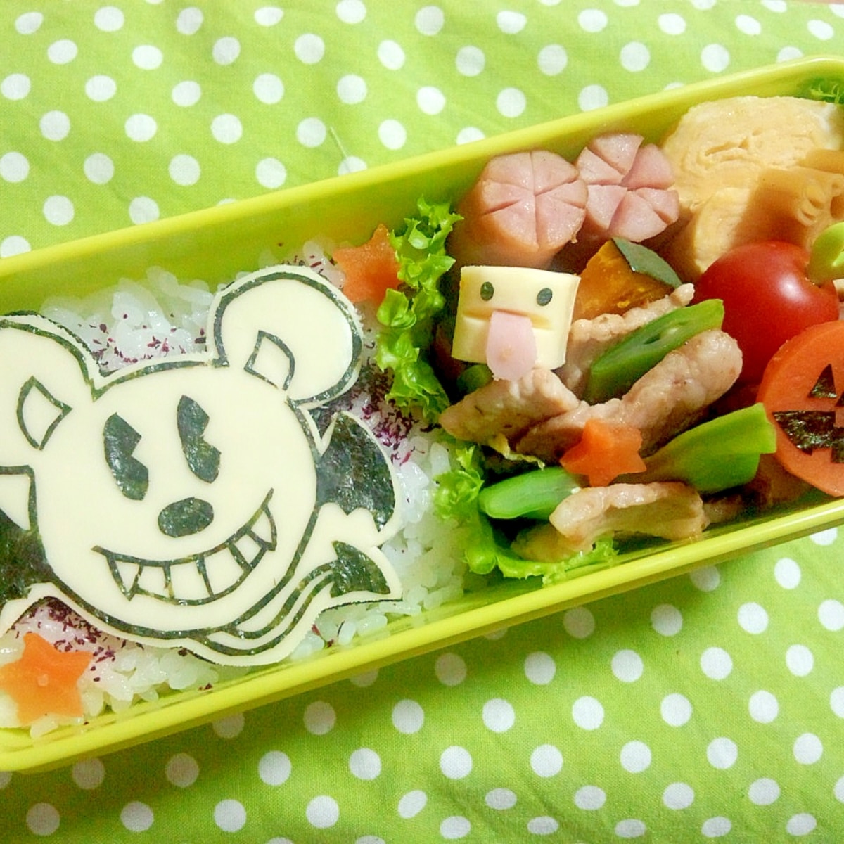 キャラ弁 ハロウィン ミッキーデビルのお弁当 レシピ 作り方 By Cherry05 楽天レシピ キャラ弁 ハロウィン ミッキーデビルのお弁当 レシピ 作り方 By Cherry05 楽天レシピ